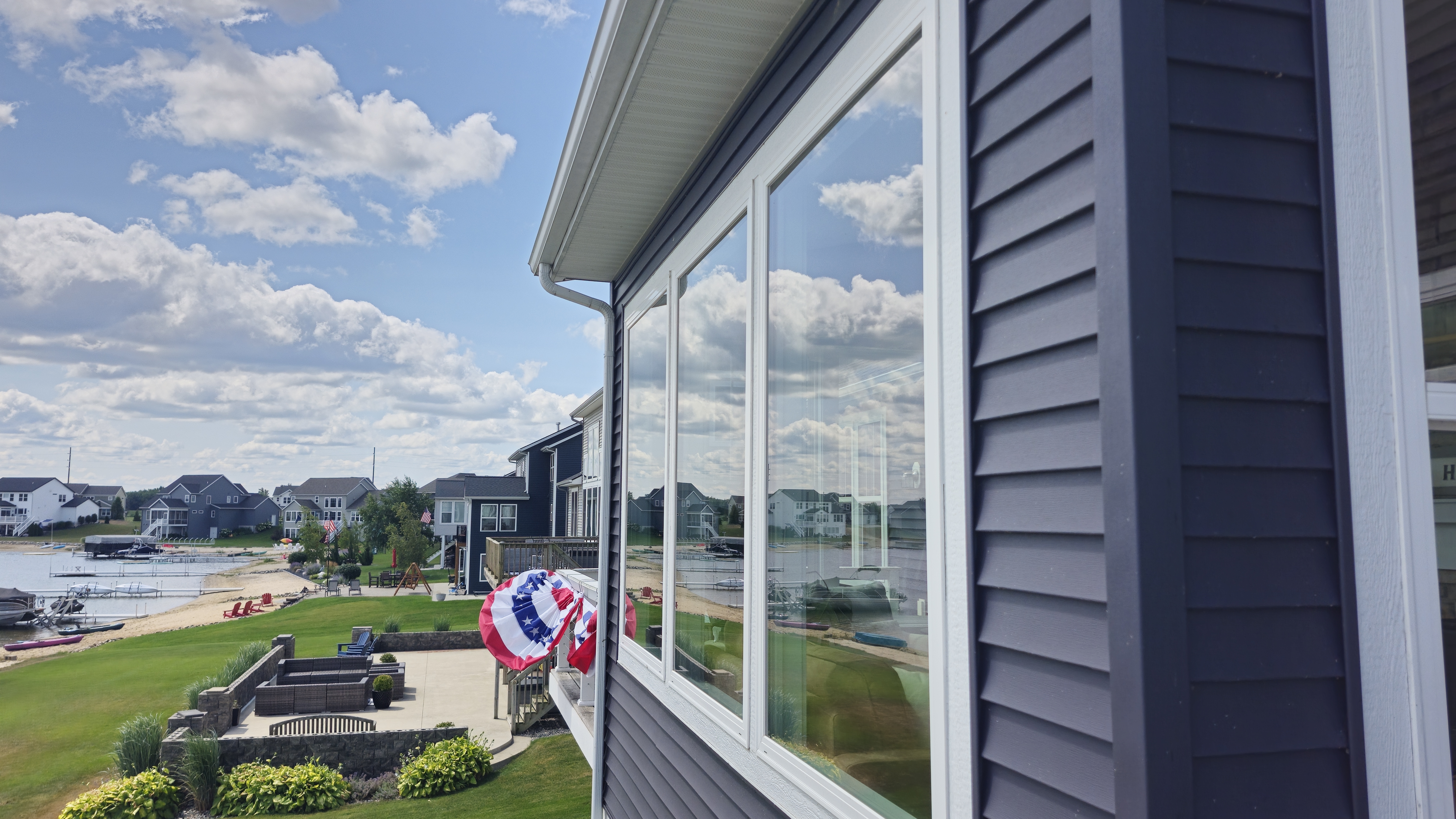 Professional window cleaning